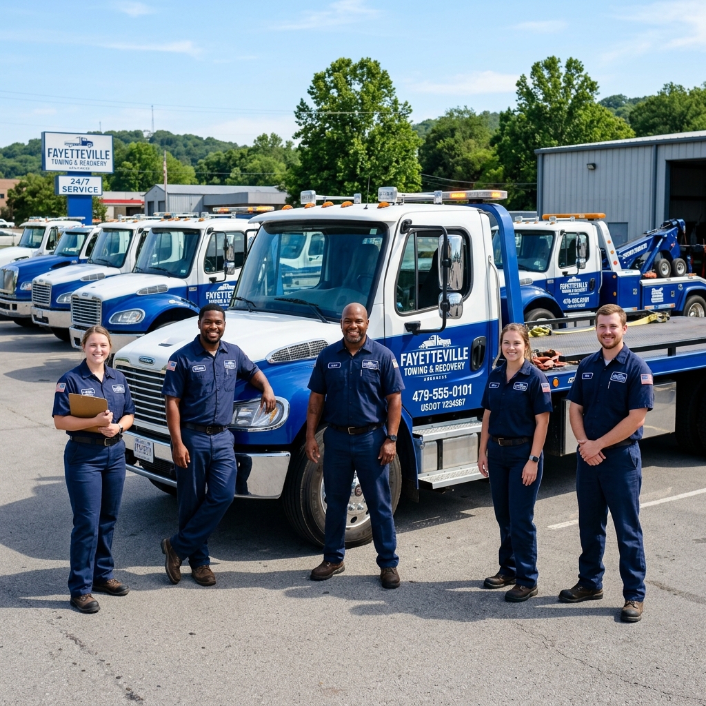 Tow Truck Fayetteville team